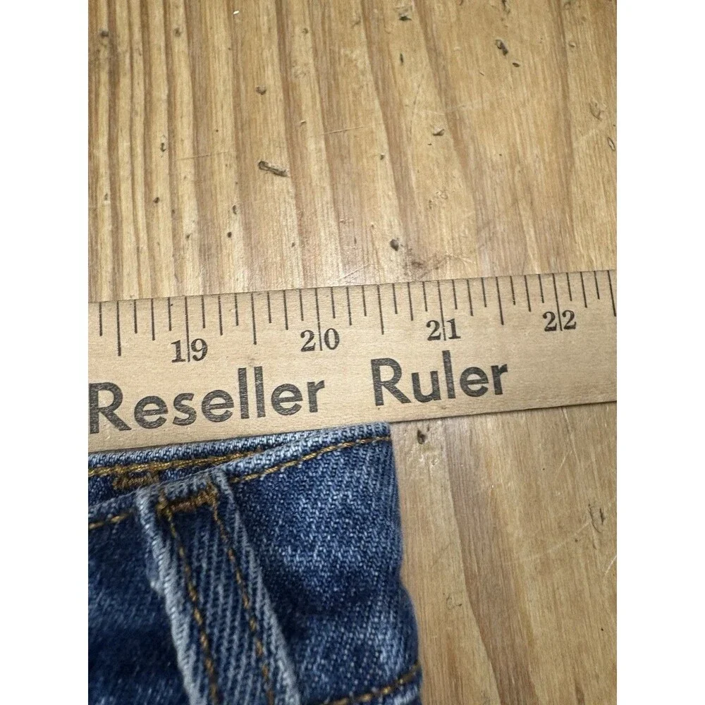 VTG 90s 80s Levi's 505 0216 Regular Fit Jeans Mens 41x25 Denim Cut Off Distress
